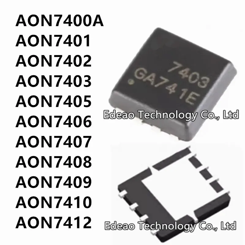 10PCS/Lot NEW AON7400A AON7401 AON7402 AON7403 AON7405 AON7406 AON7407 AON7408 AON7409 AON7410 AON7412