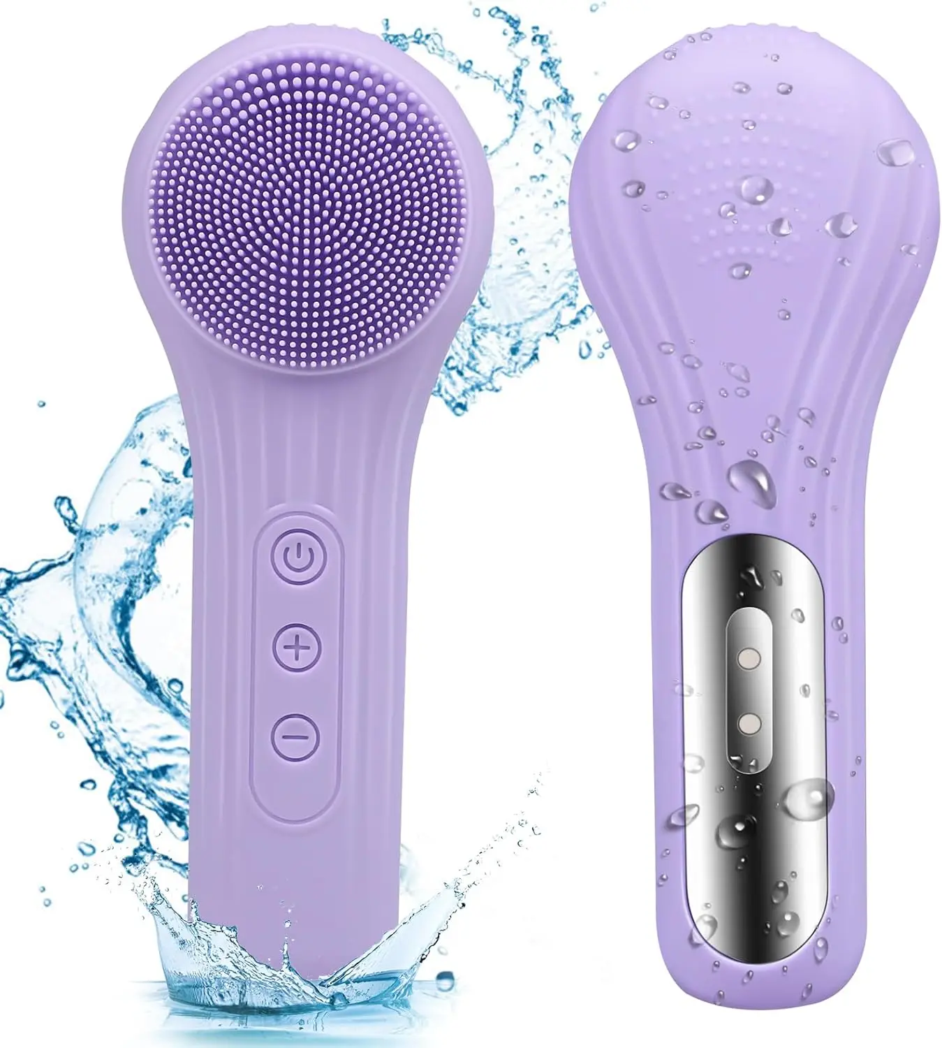فرشاة تنظيف الوجه NkegraCoola CLIE، منظف الوجه الكهربائي المقاوم للماء وقابل لإعادة الشحن للرجال والنساء، مقشر، تدليك