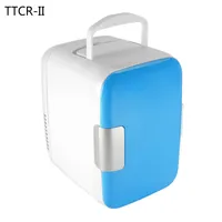 4L 12V Mini Car Fridge Cooler Warmer Multi-function Travel Refrigerator Portable Electric Icebox Cooler Box Freezer
