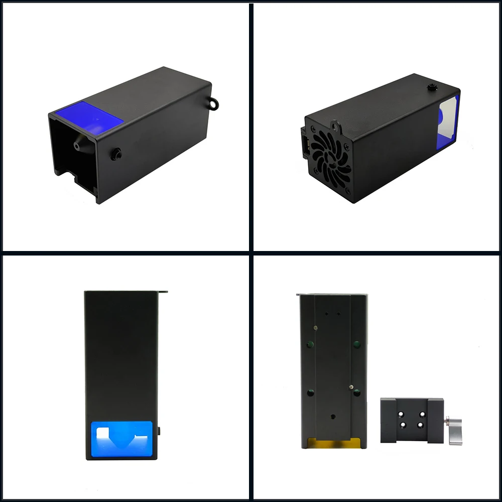 NUOF 30W Optical Power Laser Module with Air Assist 450nm TTL Laser Head for Laser Engraver DIY Cutting