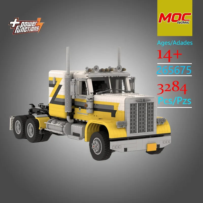 NEW Design MOC Heavy-Duty FLC 120 Truck Technic Model - Trendy Educational Toy - Casual Building Game Toys - For Holiday Gifts