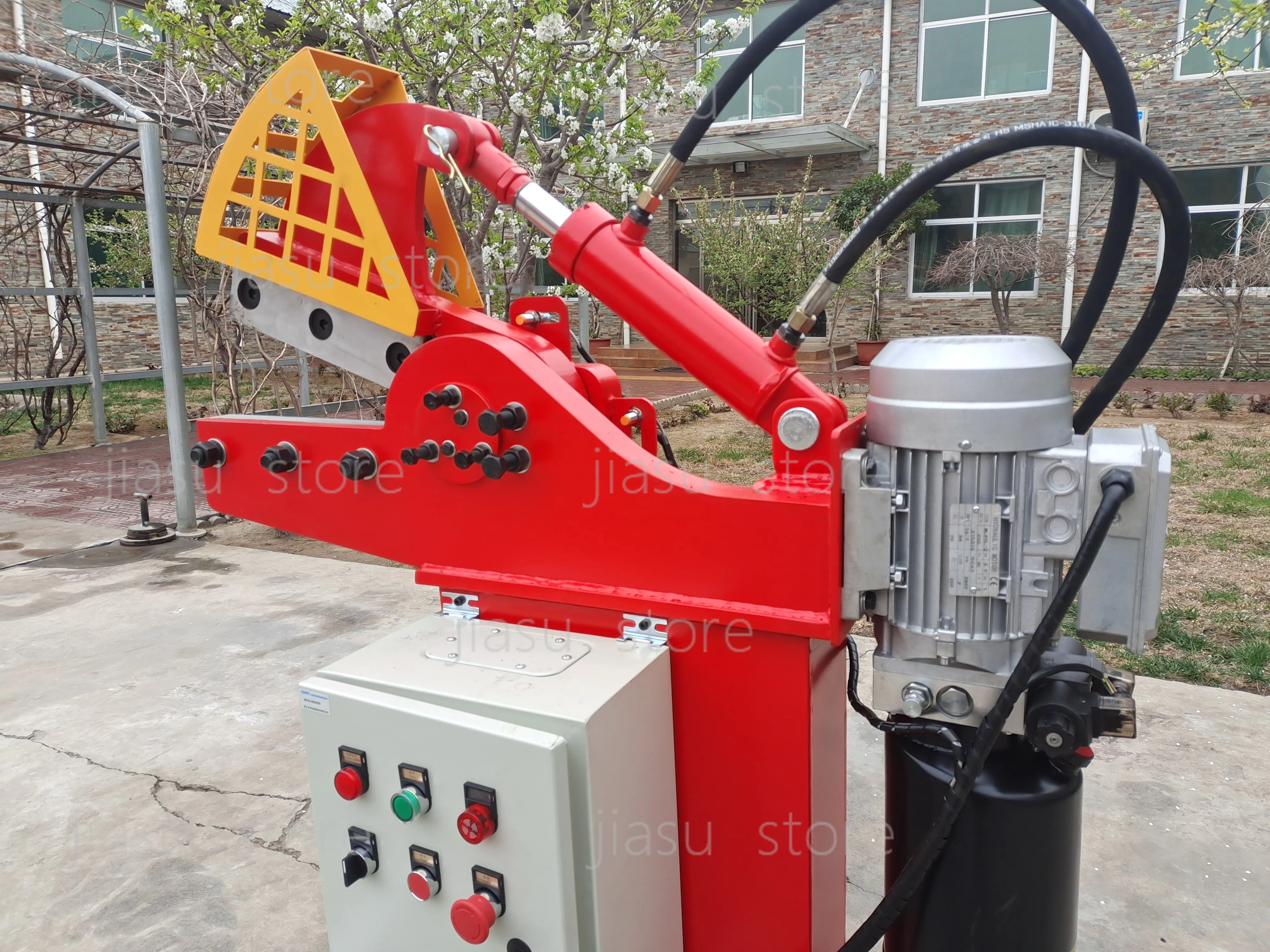 Scrap Metal Cutting Machine Mini Hydraulic Metal Shear Alligator Hydraulic Shearing Machine for Metal Recycling
