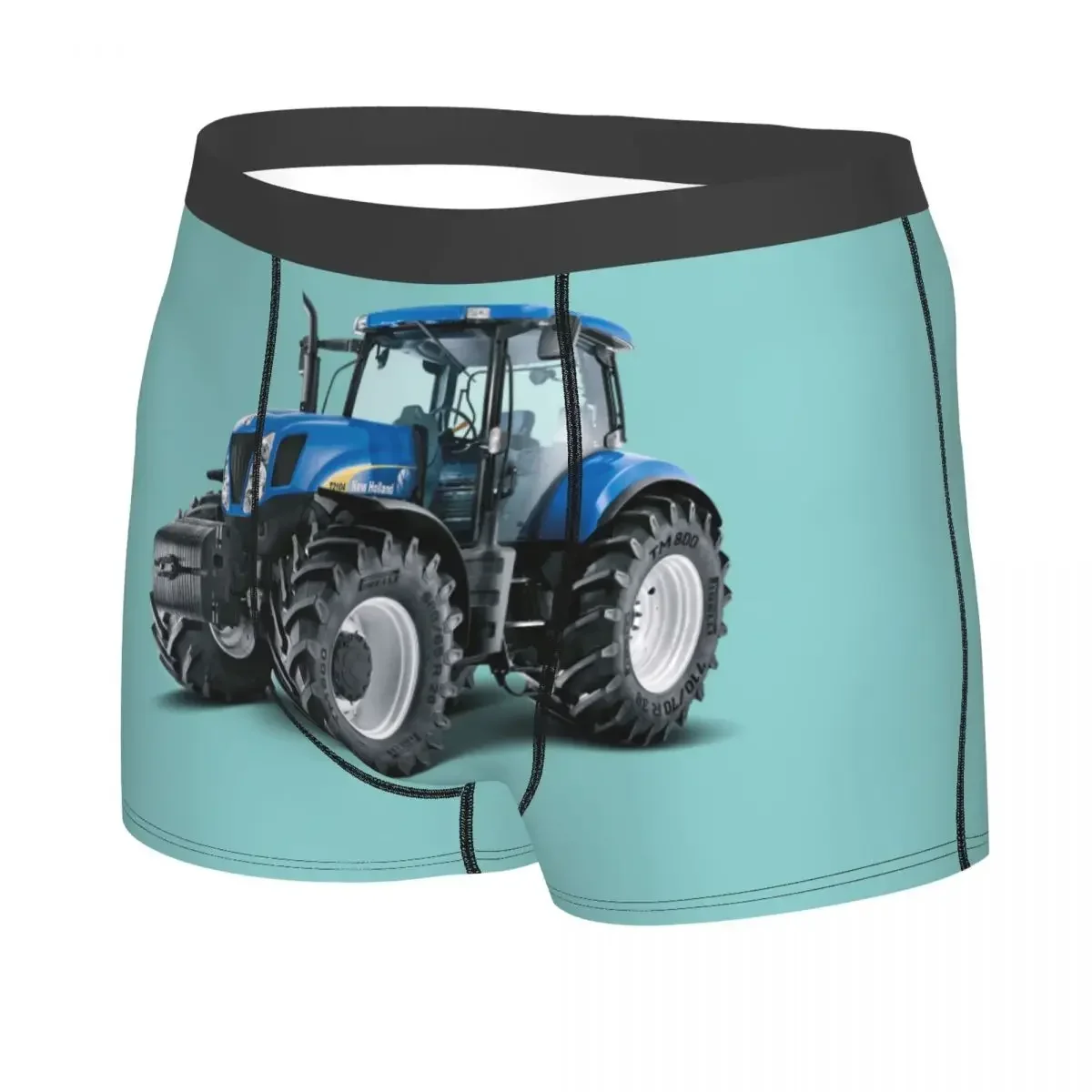 Custom Sexy Male Fashion Tractor Underwear Boxer Briefs Breathable Shorts Panties Underpants