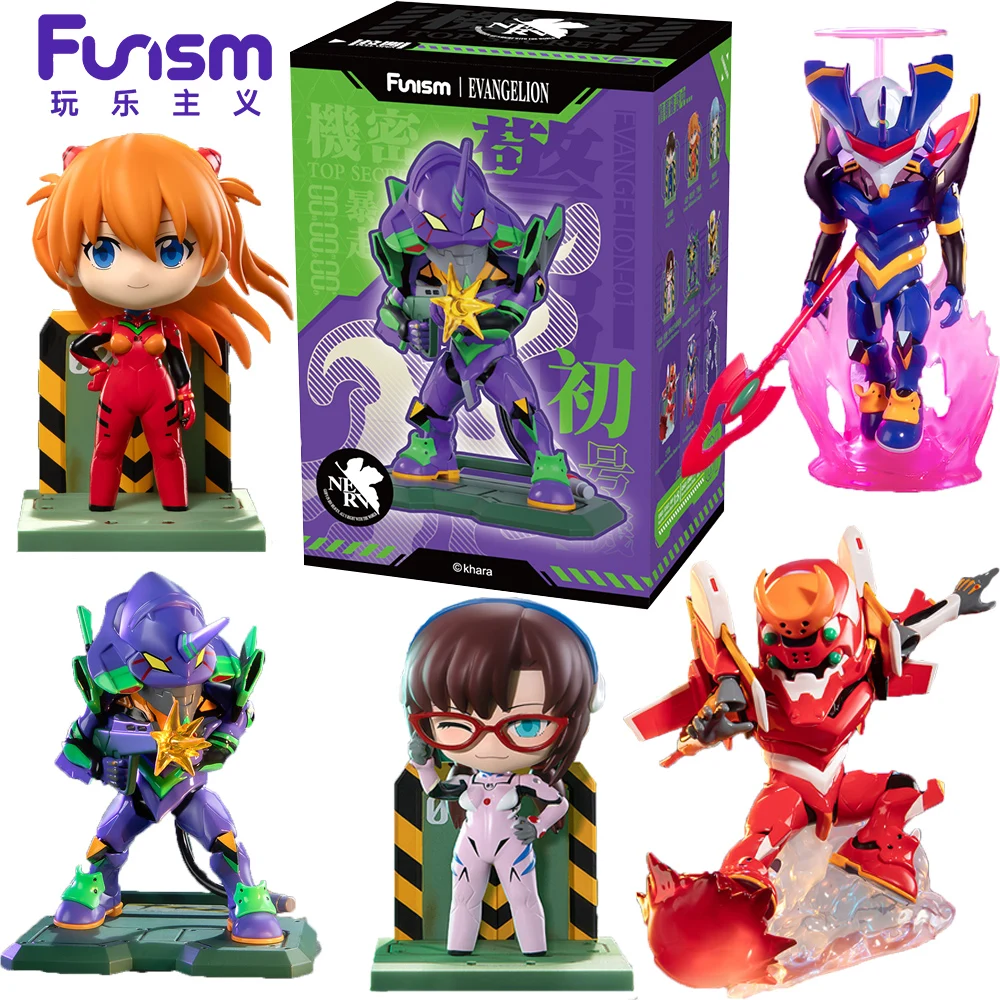 

Funism натуральная аниме неоновая Genesis Evangelion слепая коробка EVA Complete The Plan Series орнамент модель украшения дети хобби подарки