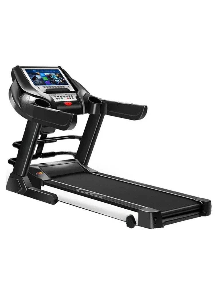 Electric treadmill household foldable ultra-quiet