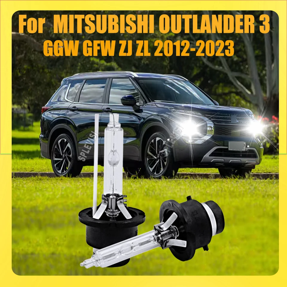 35W D4S Headlight Bulbs ensure production consistency & product quality For MITSUBISHI OUTLANDER 3 GGW GFW ZJ ZL 2012 2013-2023