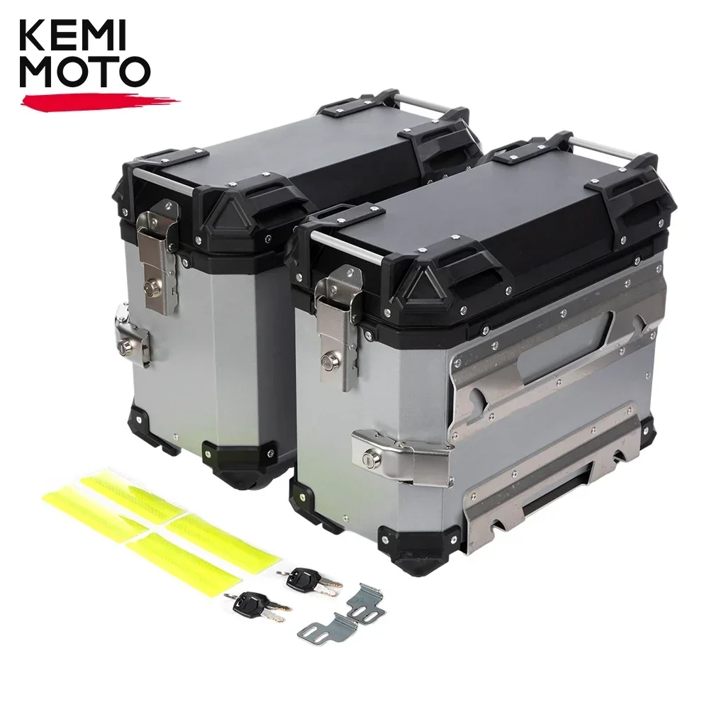 

For Honda Africa Twin CRF1100L CRF1100L ADV 38L Side Box Motorcycles Luggage Case Saddlebag Storage Trunk Lock Aluminum Toolbox