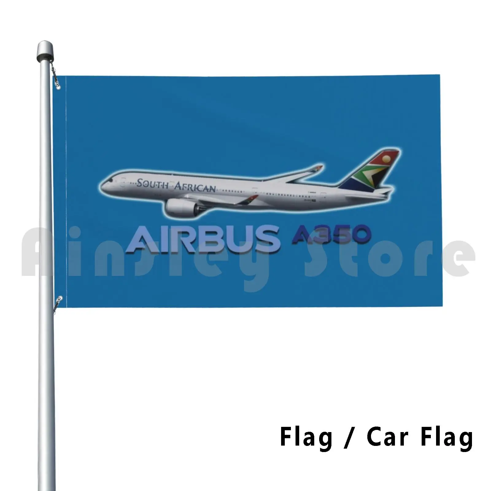 A350 South African Airways Outdoor Decor Flag Car Flag A350 South African Airways Airplane South Africa