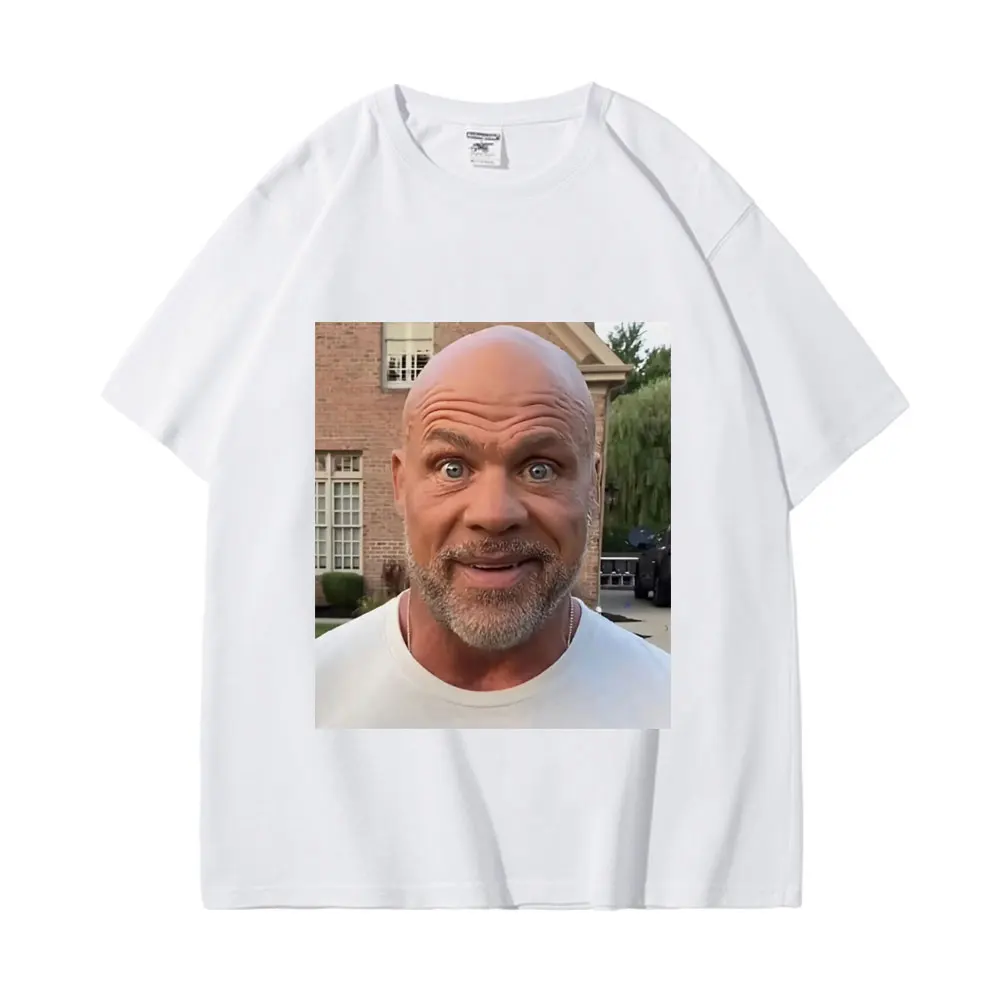 Kurt Angle Funny Memes Graphic T Shirts Men's Women's High Quality Cotton T-shirt Casual Fashion Oversized T-shirts Streetwear