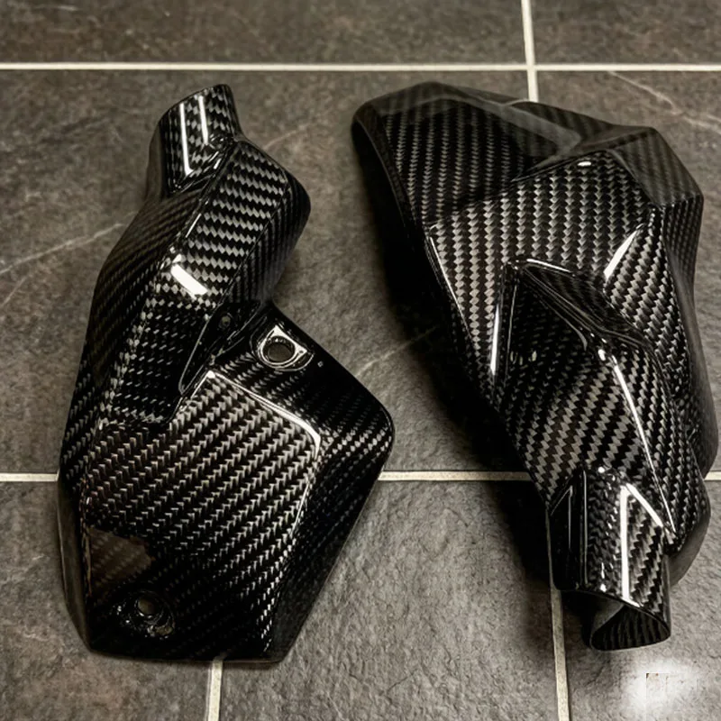 

For BMW R1300GS & ADV Engine Guard Carbon 3K Dry Carbon Fiber Connector Cover Fuel Injector Cover Cylinder Head Cover Protector
