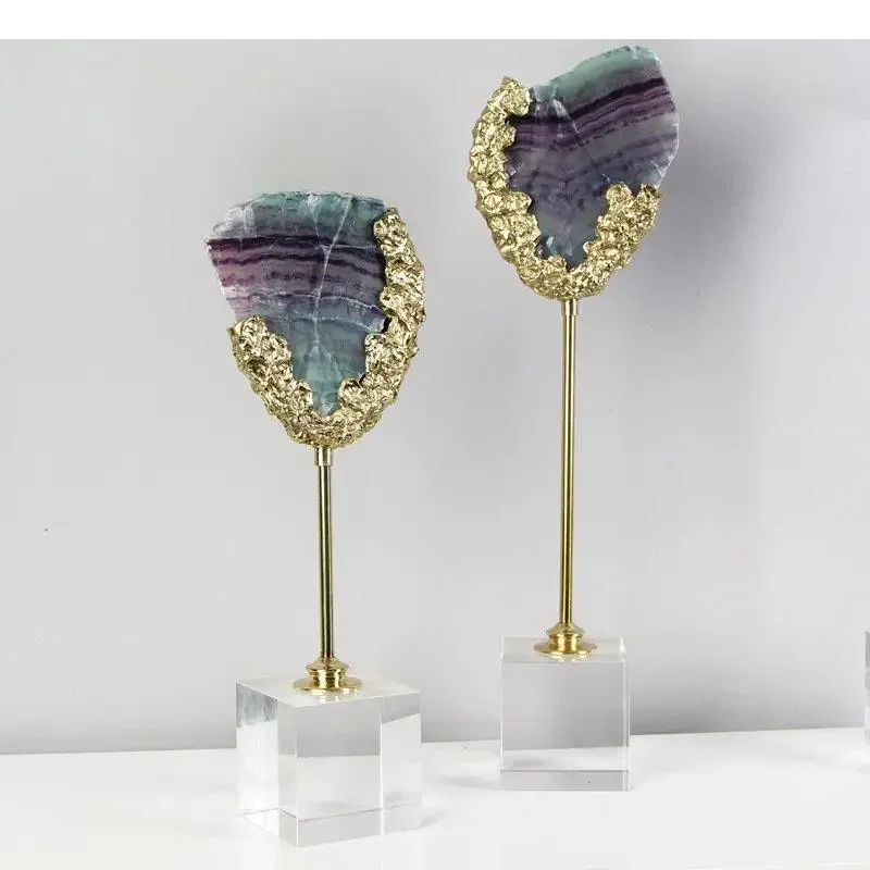 Artisanat en fluorite verte,