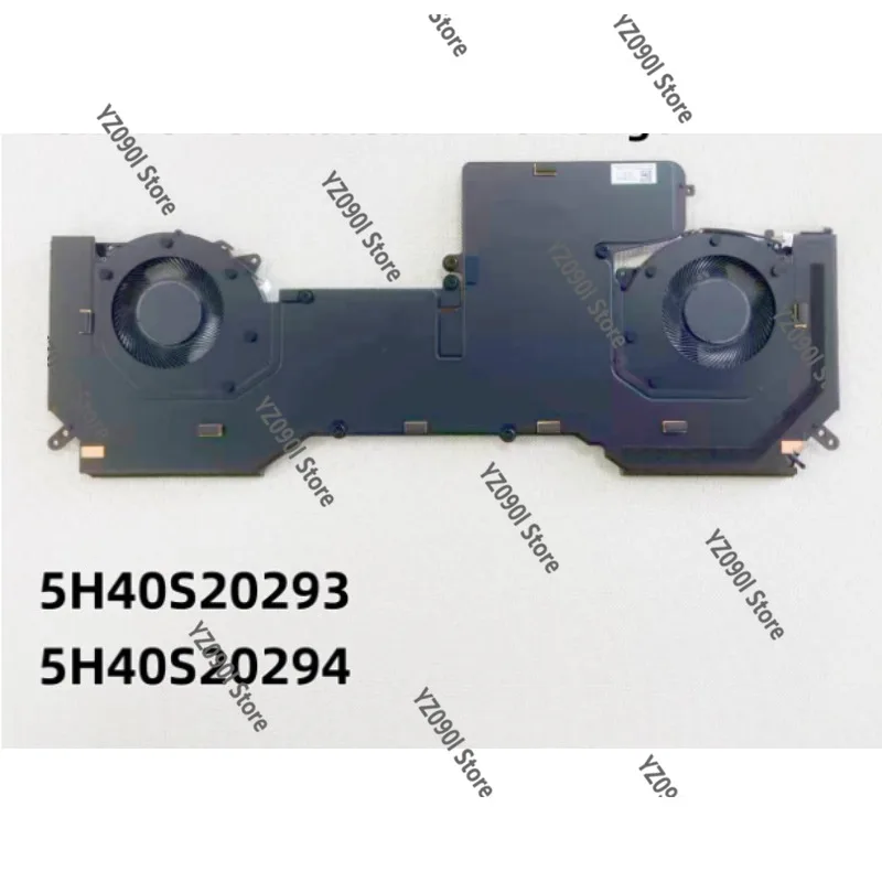 مروحة تبريد وحدة المعالجة المركزية الأصلية 5H40S20293/294/295 لـ Legion 7 16ACHg6 82K6 10V وحدة حرارية للكمبيوتر المحمول المبرد