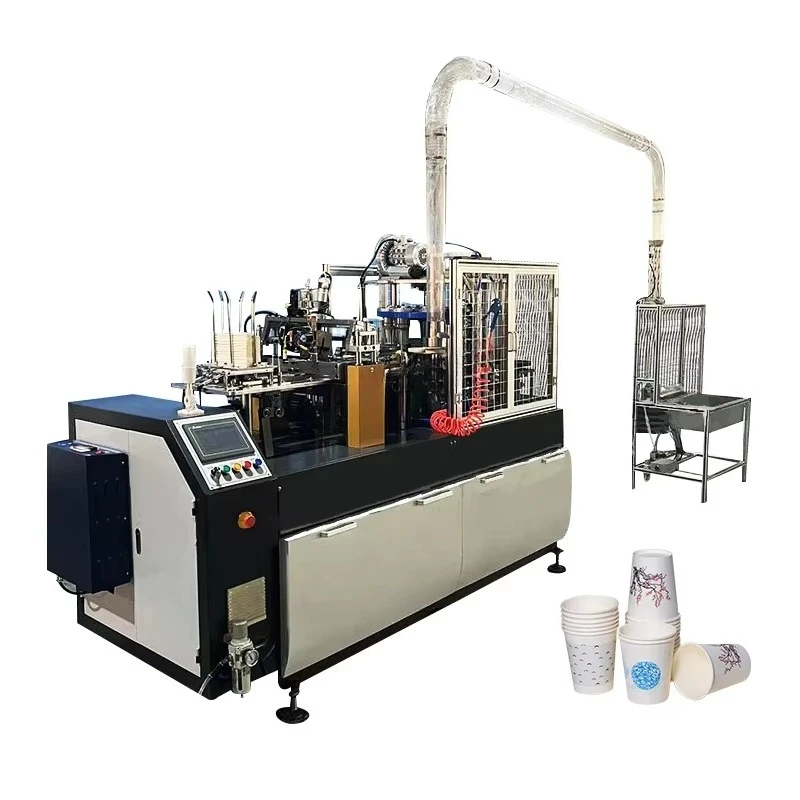 Factory Wholesale High Speed Automatic Paper Cup Machine Carton Cup Forming Machine Take-Away Juice Paper Cup Making Machine