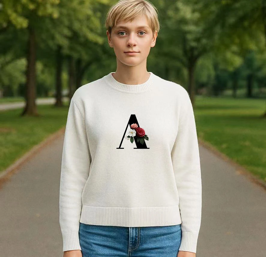 겨울용 니트 귀여운 크리스마스 선물 그래픽 스웨터 여성용 긴 소매 O넥 풀오버 스웨터 여성용 루즈 캐주얼 여름 패션