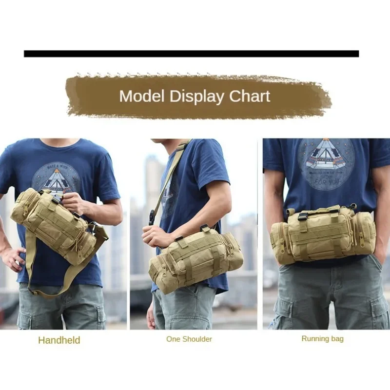 Outdoor Fanny Pack Waist Bag Hunting bag Mochilas Molle Camping Hiking Messenger Bag Chest Bag Fishing Running Camera Bag