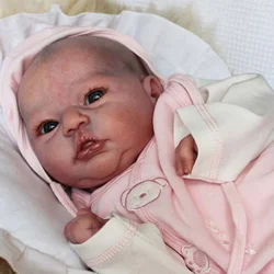 19Inch Reborn Doll Kit Evi Fresh Color Unfinished Unpainted DIY Doll Parts