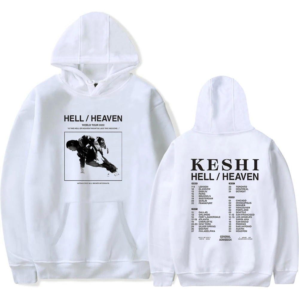 Keshi The Hell/Heaven Tour Merch Hoodie Pullover  World Tour