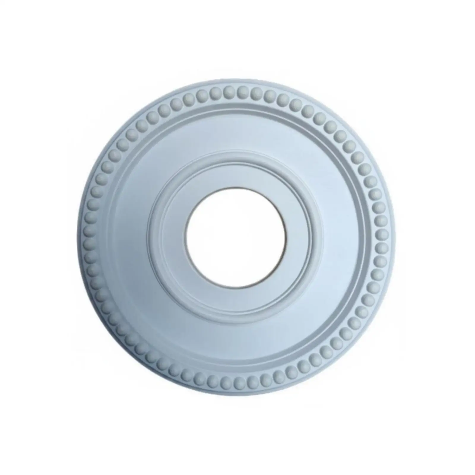 Modern Ceiling Light Mounting Base Decorative Round PU Lamp Plate for Bedroom or Hallway Enhancement