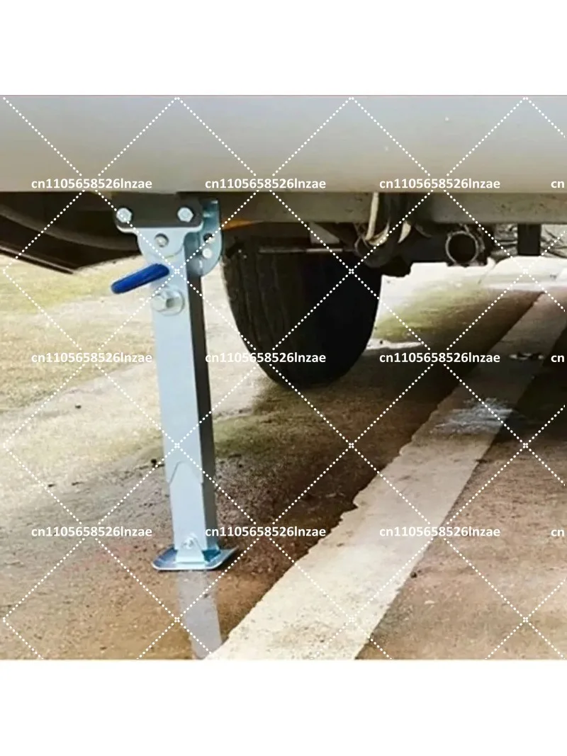 2 Pack Trailer Stabilizer Legs with Handle 350-490mm Caravan Parking Corner Steady RV Support Stands Parts