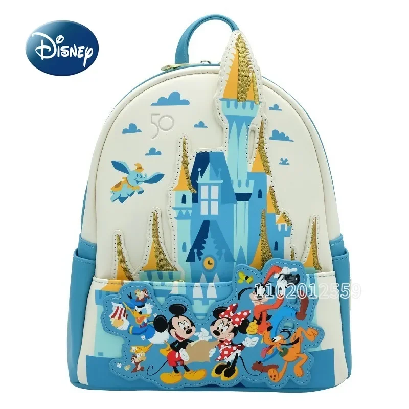 

Disney Original Loungefly Backpack Luxury Brand Women's Mini Backpack Cartoon Women's Backpack Fashionable and High-quality