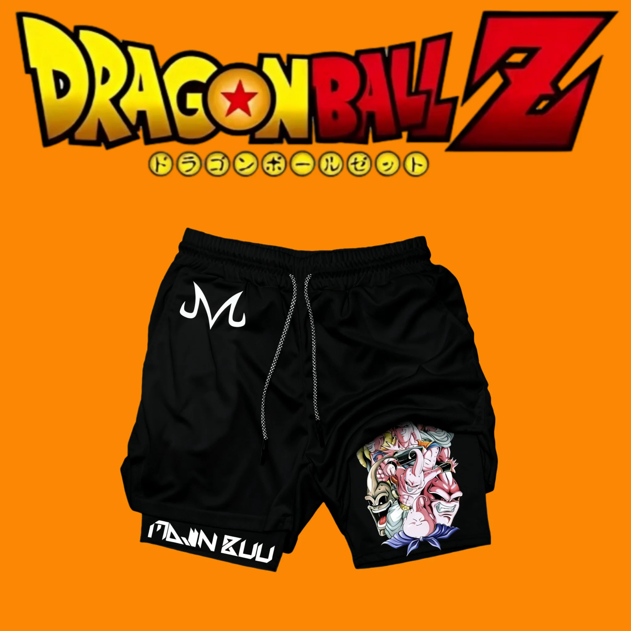 شورت Dragon Ball Goku 2025 Super Saiyan God باللون الأسود من القطن ملابس صيفية غير رسمية ، سراويل رياضية مطبوعة برسومات الرسوم المتحركة #1