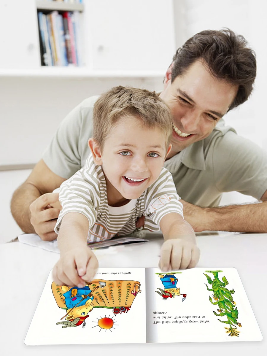 English children's enlightenment cognitive picture book set helps children's basic cognition and language development