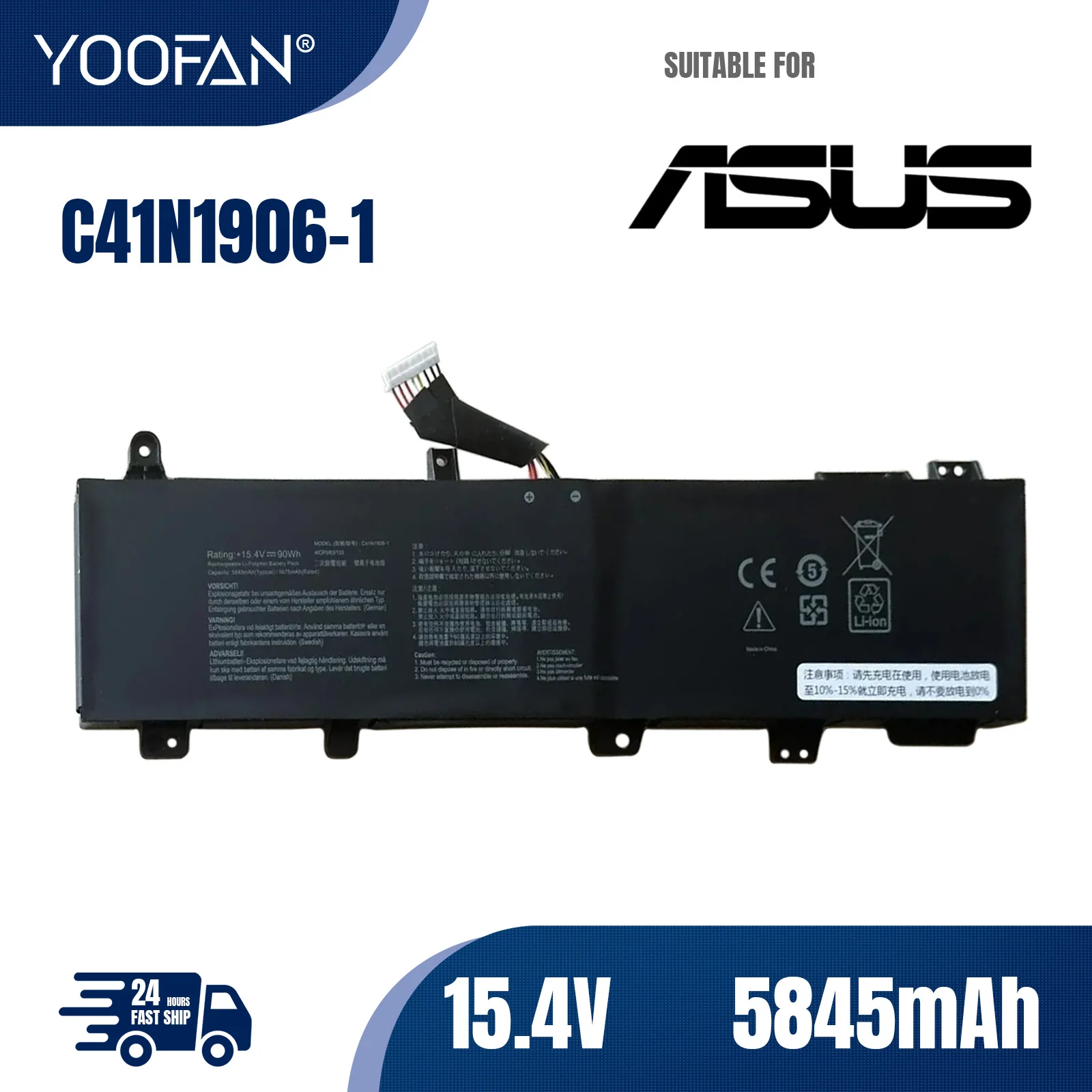 

YOOFAN C31N1517 батарея del ordenador портативный для Asus VivoBook Flip DW009T DW235T TP301 TP301U TP301UA-DW009R Q304 Q304U