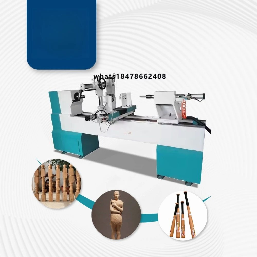 Dual Blades Industrial Wood Lathe Core Motor Engine Components for Woodworking