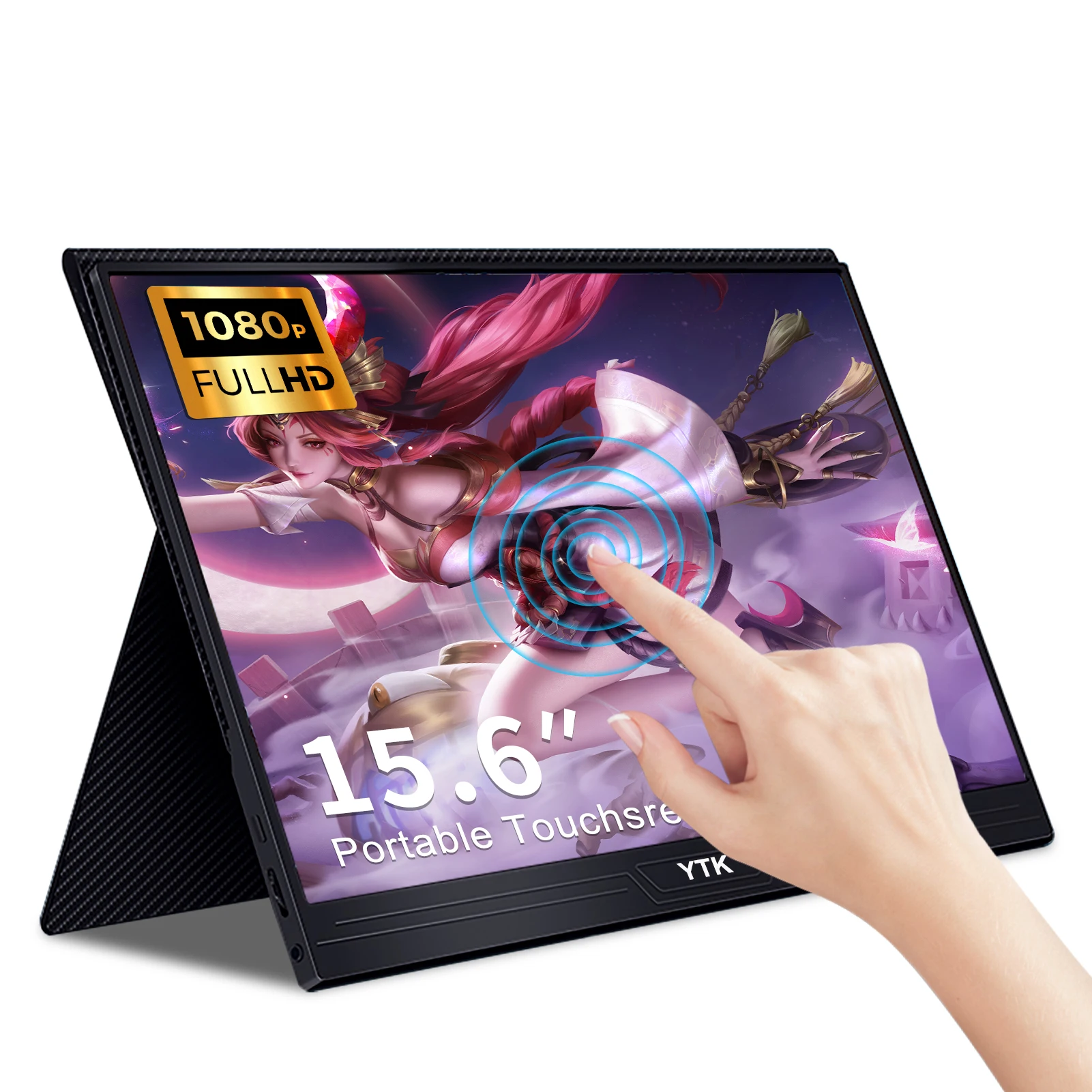 

touchscreen portable monitor 15.6 inch 1080P IPS FHD laptop external expansion secondary screen ps4 Switch convenient monitor