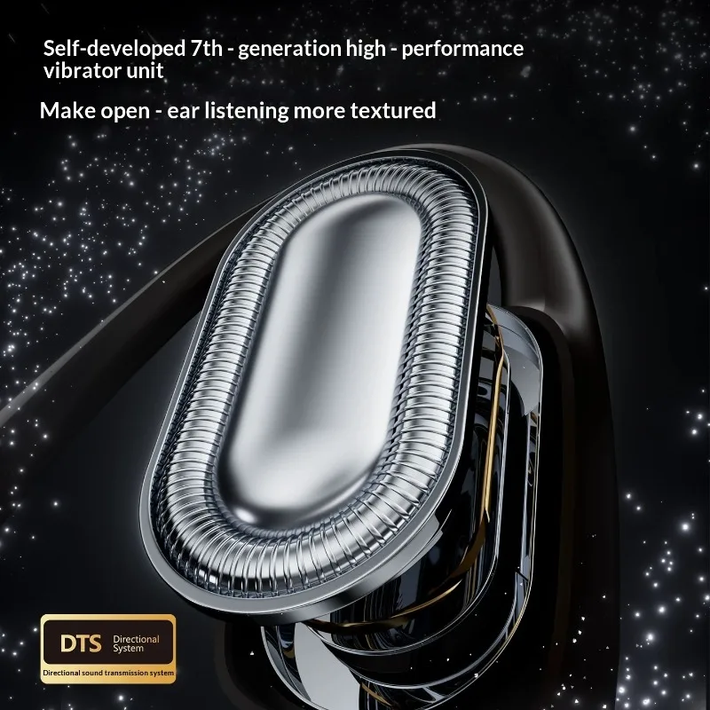 Zhulin Niao Hua Gu X7 Bluetooth Earphones Bone Conduction Flowing Light Effects Waterproof Long Battery Life Sports Headphones view 3