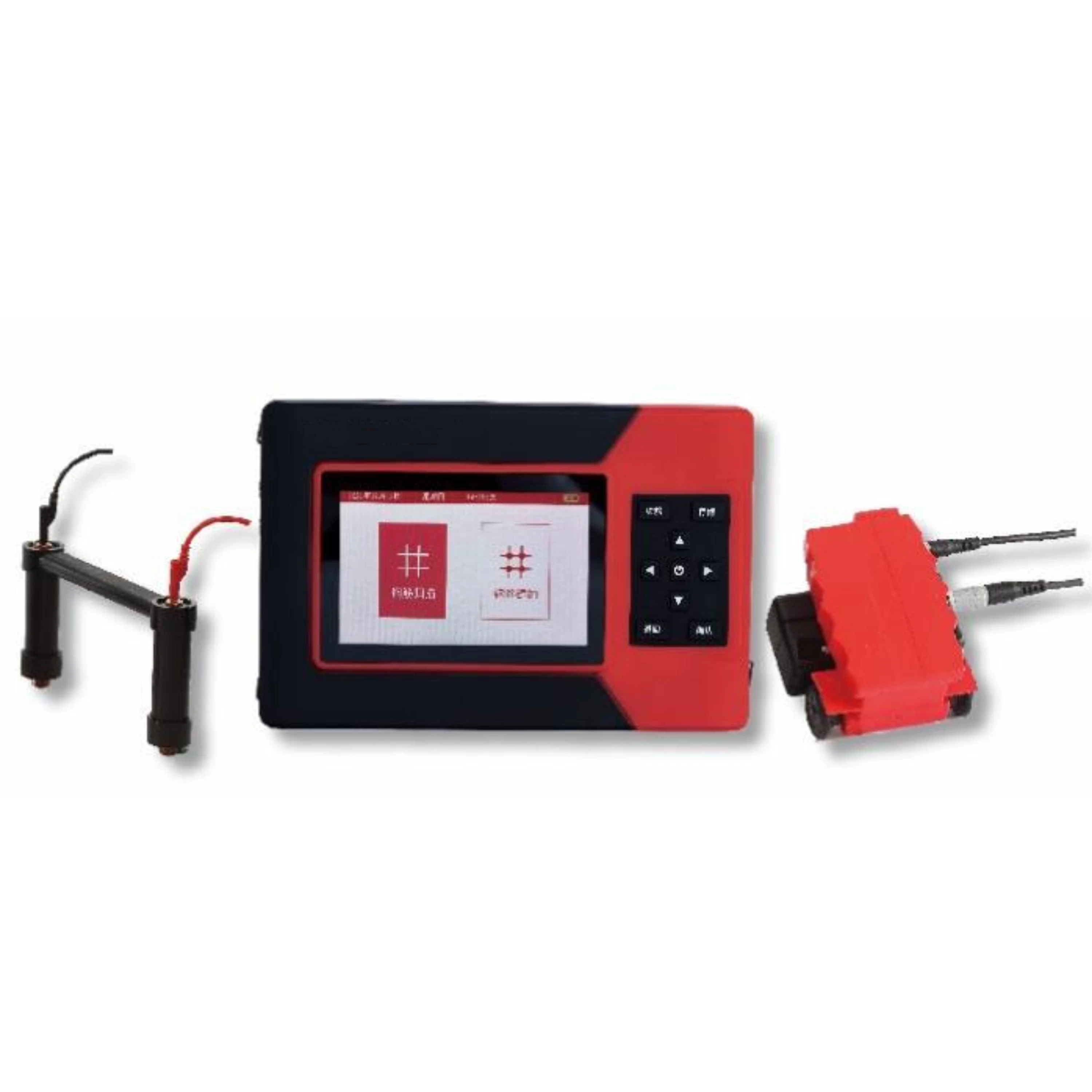 

SXML-109 Rebar Locator Concrete Cover Gauge, Contour Instrument Concrete Reinforcement Positioning Device Layer Thickness Tester