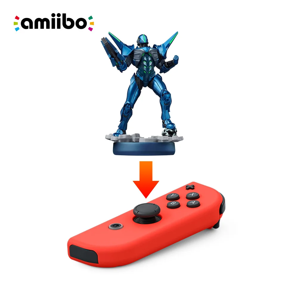 Nintendo Switch Amiibo Figure - Sylux/Samus/Samus Viole - Metroid
