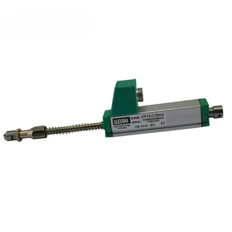 KPY2-F-100mm control rod spring return potentiometer linear displacement sensor