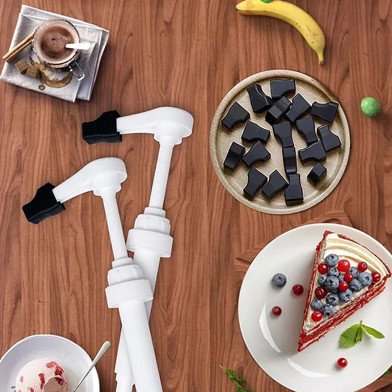 1/2/5Pcs Coffee Syrup Pump Tip Covers Pourer Cap Syrup Covers Silicone Cap Fits For Syrup Pump Pour Dispenser Oil Liquor Bottle view 4