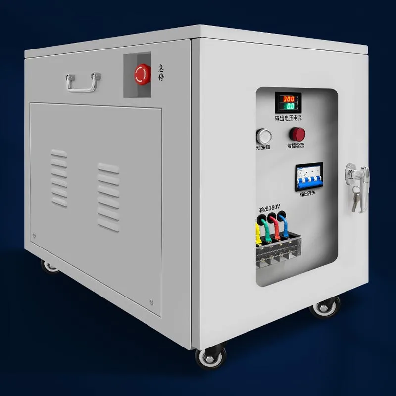 50KVA Single Phase to Three-phase Voltage Converter High Power 220V to 380V Inverter Transformer 50Hz 60Hz Household Industrial