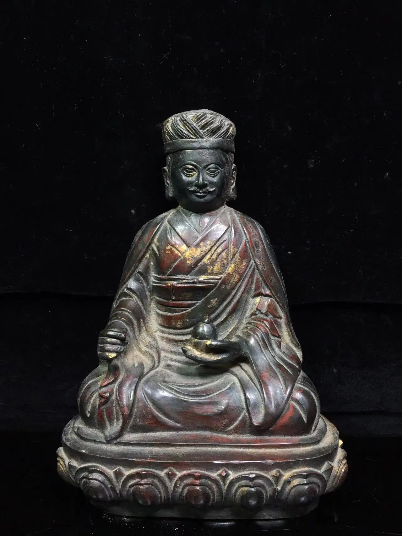 

Old copper Tibetan Shang Shi Buddha statue,#01, Free shipping