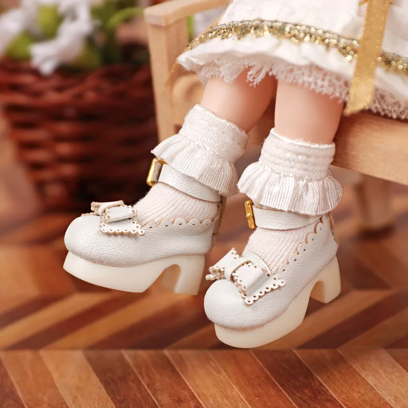 Doll Accessories OB11 Lace Socks Cute Calf Soft Doll Clothes Accessories Kawaii Lovely 1/12 Doll Socks Kids