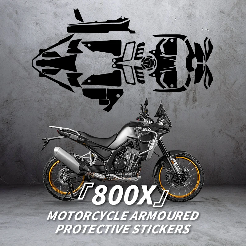 

Used For KOVE 800X Motorcycle Armor Fairing Kits Decoration And Protection Stickers Accessories Plastic Area Refit