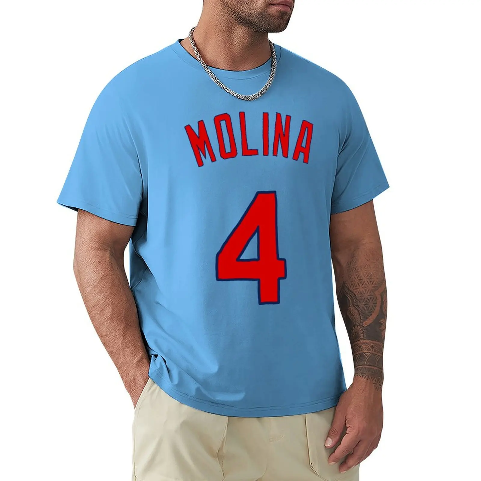 Футболка Yadier Molina, блузка, индивидуальный дизайн, ваши собственные черные футболки для мужчин