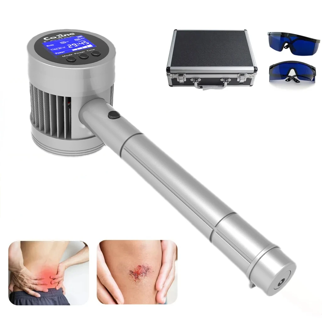 

Dual Wavelength 3W Laser 808nm+650nm - Physio Red Light Device for Knee Pain, Arthritis & Chronic Conditions