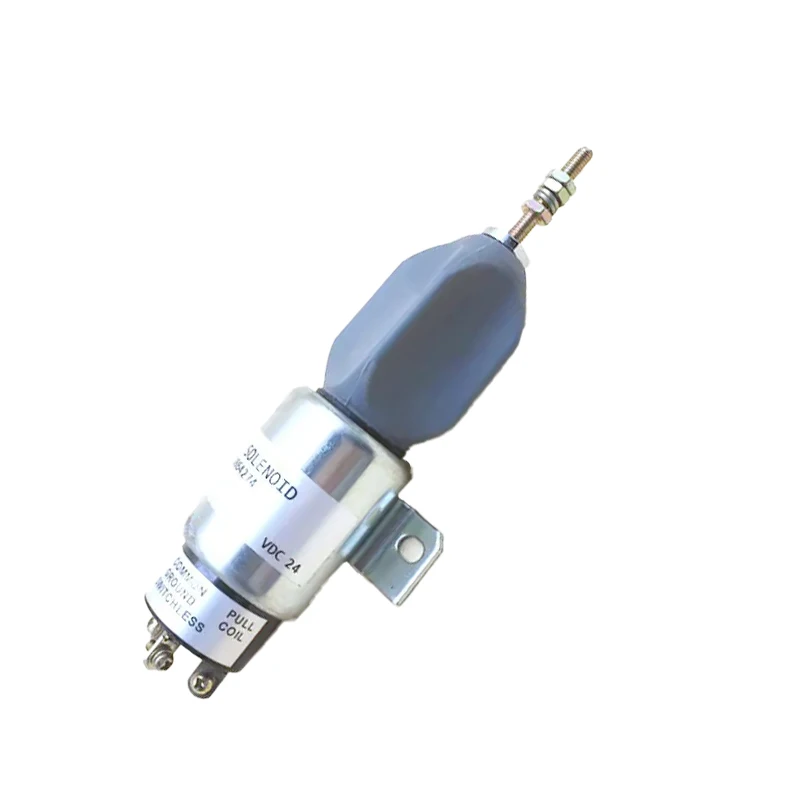 excavator accessories 215-7 R225-7 for Cummins S6K Flameout solenoid valve
