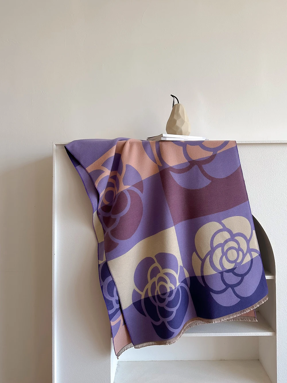Kaschmir-Schal für Frauen, dick, warm, Winterdecke, Marke, weiblich, Luxus-Qualität, Schal, Wickeltuch, Bufanda 2024, Poncho Echarpe Pashmina – Detail 20