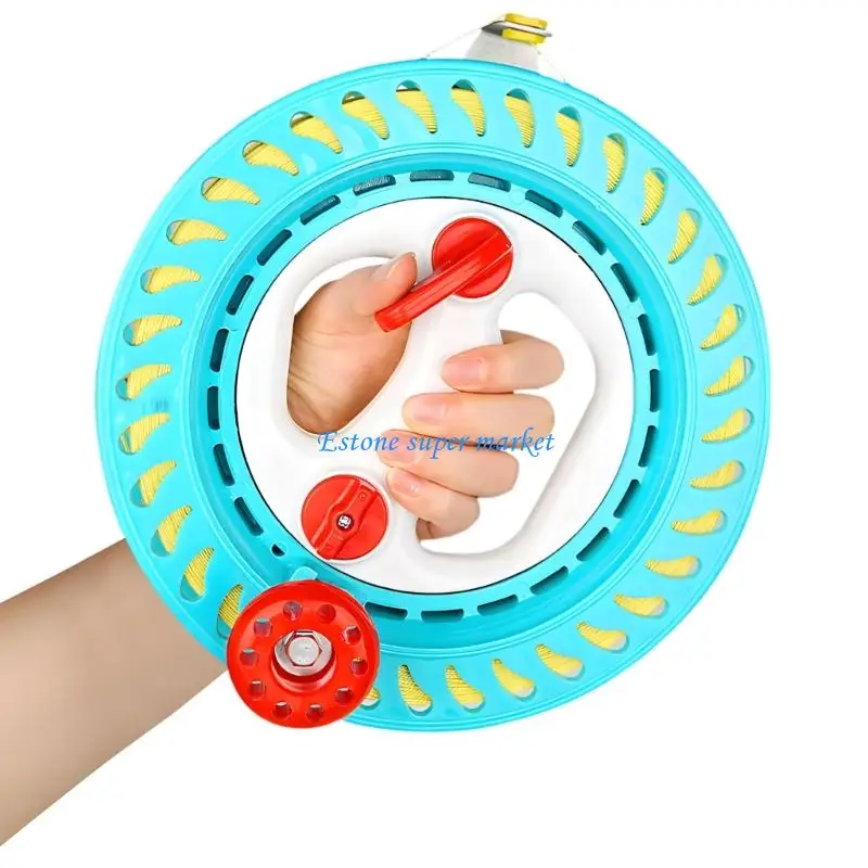 090B Ergonomic Kites Line Spool ABS Plastic For Smooth And Easy Kites Flying String Spool for Women and Men