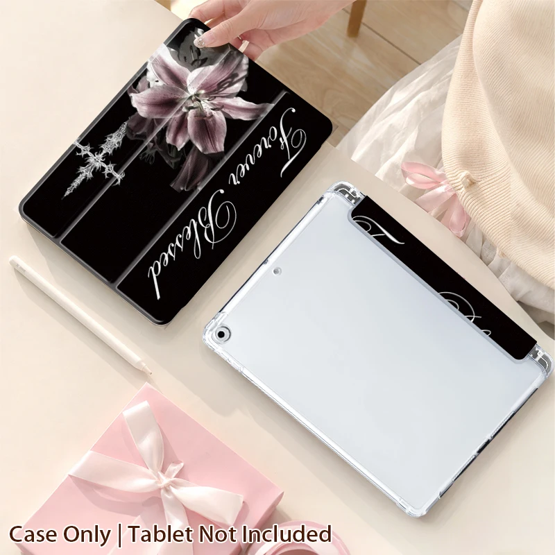 1PC Tri-Fold Shockproof Case for iPad 9/8/7 10.2, Air 10.9/Pro 11, Mini 6/7, iPad 10/11th, Air 4/5/6/7, Pencil Holder