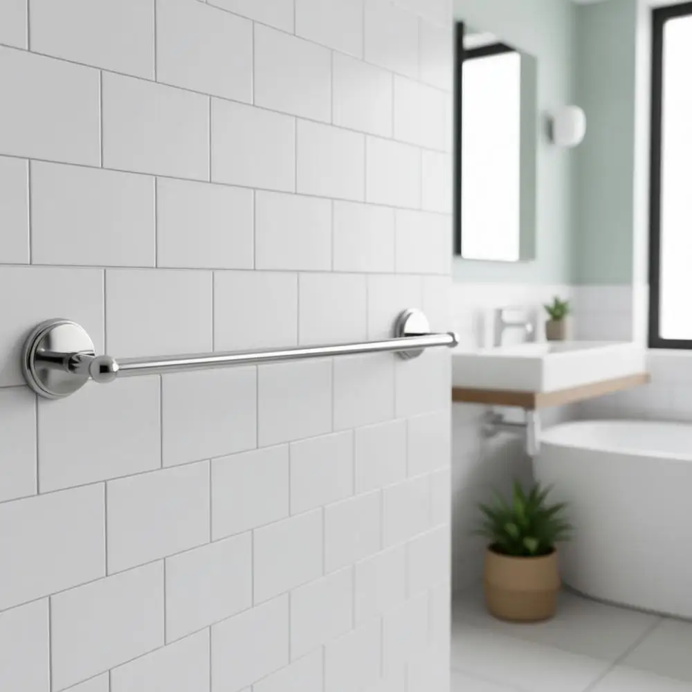 

24-Inch Towel Bar in Polished Chrome Finish