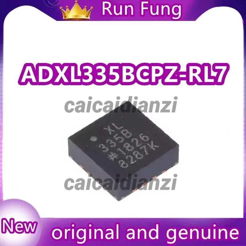 

XL335B ADXL335BCPZ-RL7 ADXL335BCPZ Акселерометр по осям X, Y, Z ±3g 1.6kHz (X,Y), 550Hz (Z) 16-LFCSP-LQ (4x4) 10 шт./лот