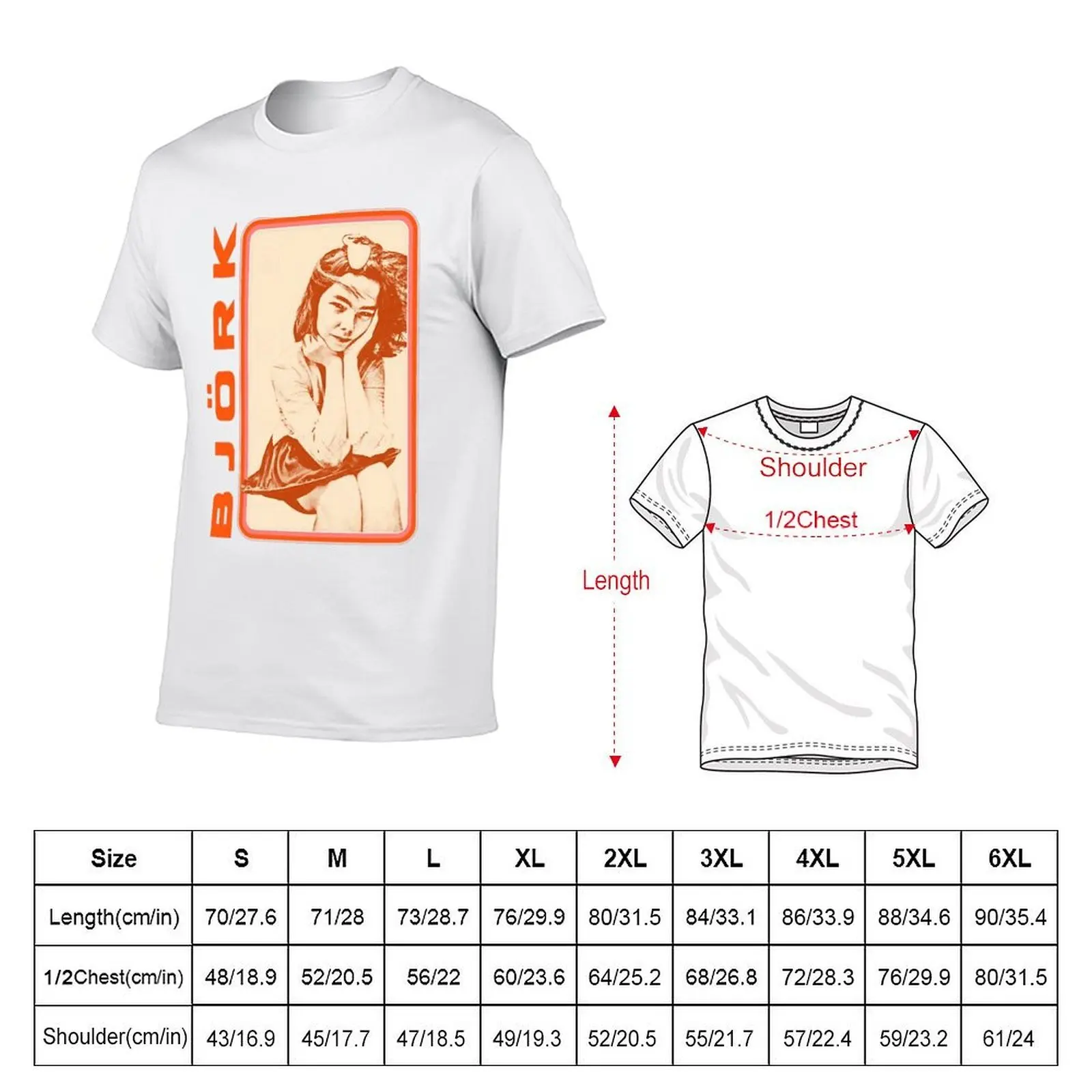Bjork The Sugarcubes Retro Aesthetic Fan Art Design T-Shirt graphic t shirt vintage custom t-shirts t shirts for men pack