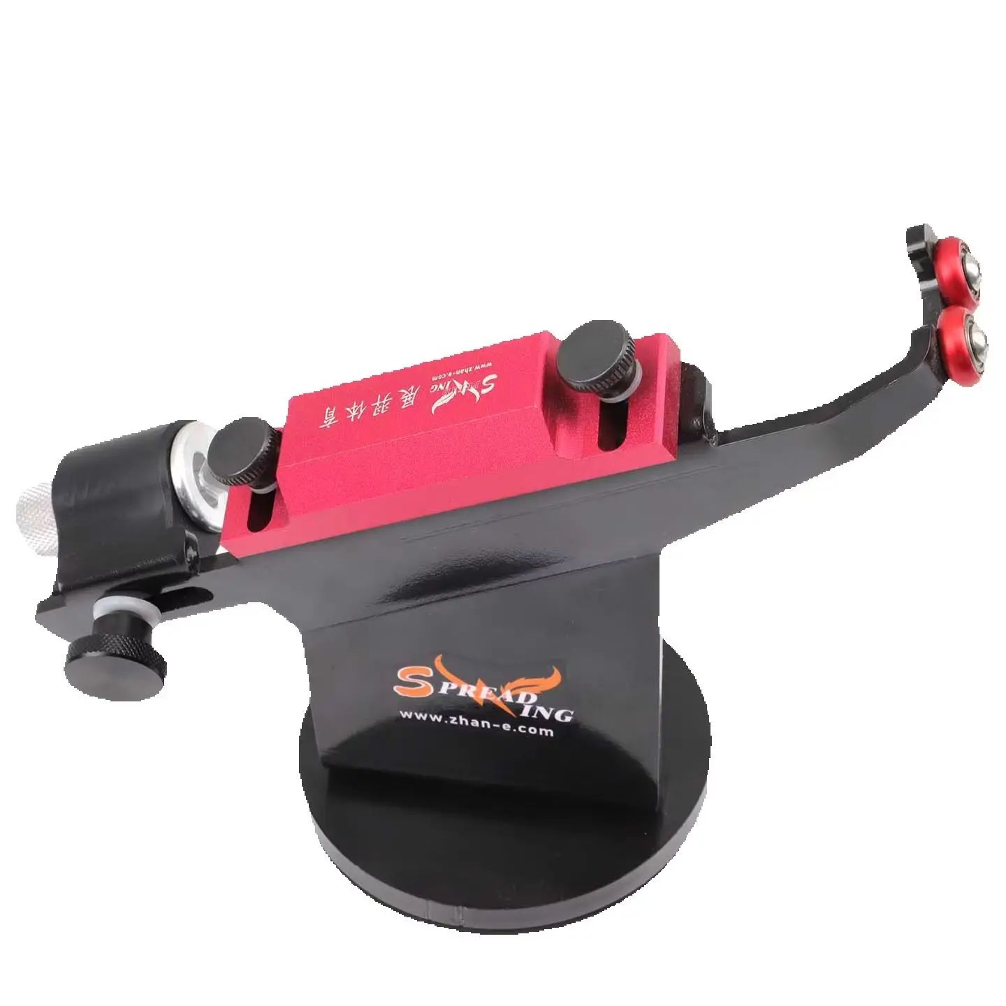 ACCMOS Adjustable Arrow Fletching Jig for Straight/Helical Fletching DIY Archery Arrow Making Tool