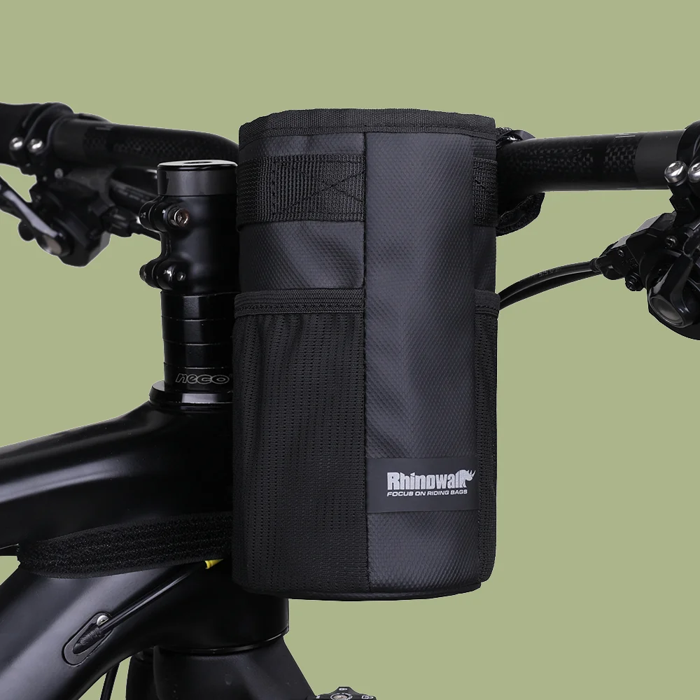 AliExpress UK Rhinowalk Bicycle Water Bottle Storage Bag Portable Cycling Handlebar Bottle Holder 1PC Or 2PC Bike