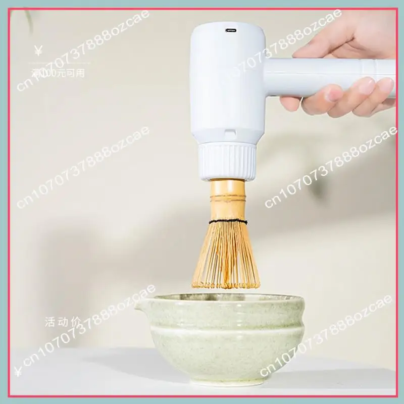 A26P электрический бамбуковый венчик, щетка для матча, регулируемый инструмент для быстрого взбивания, инструменты для домашнего изготовления чая «сделай сам», зарядка типа C
